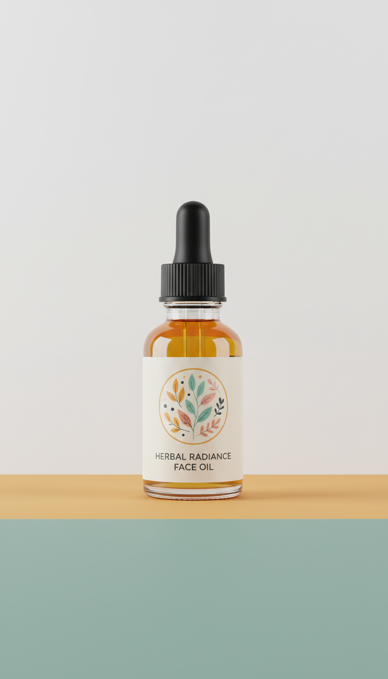 Herbal Radiance Face Oil with Squalane